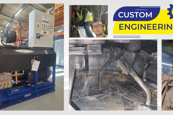 Images showing a recent Flowplant project