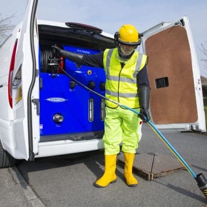 Flowplant van pack jetter