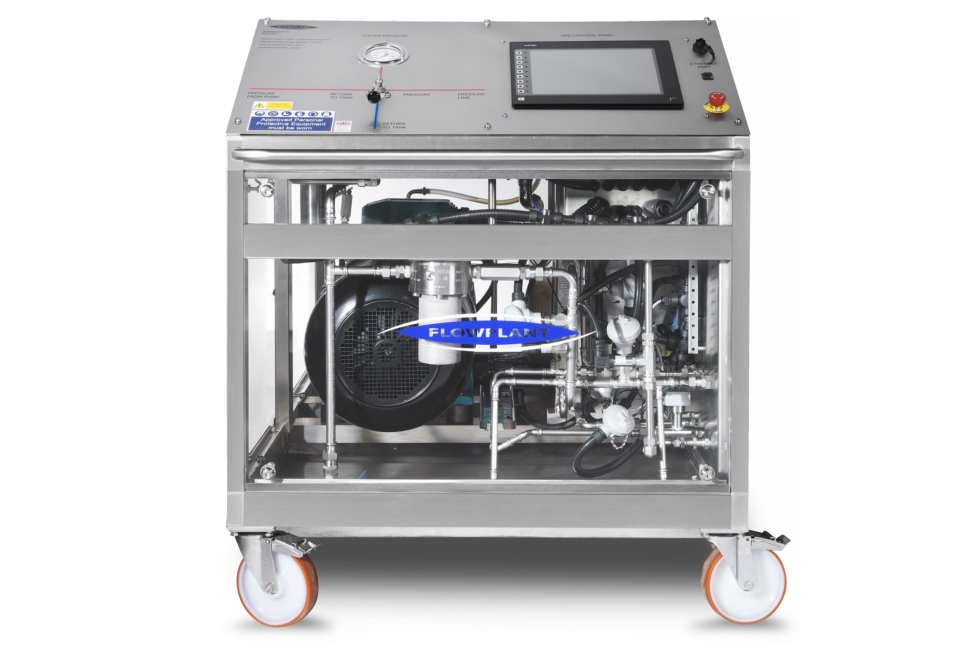 415 bar high pressure flushing unit