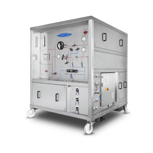 415 bar water hydraulic power unit. Stainless steel construction