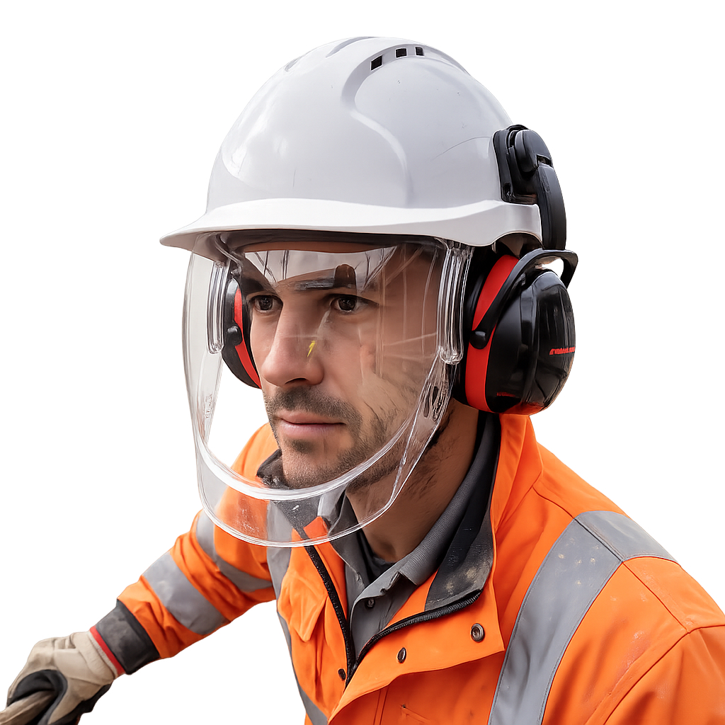 Water Jetting Safety Helmet
