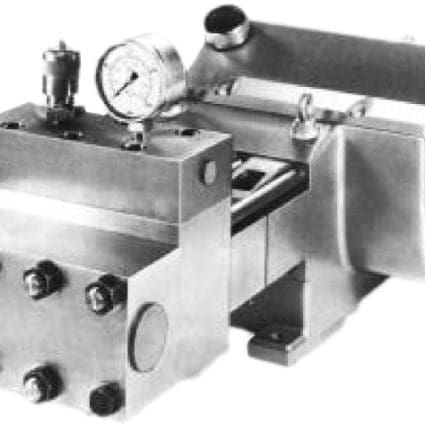 high pressure triplex plunger pump