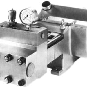 Aqua high pressure 1000 bar triplex plunger pump