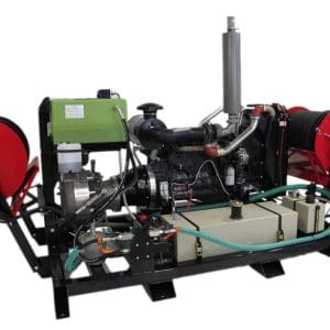 700 bar skid mount diesel jetter