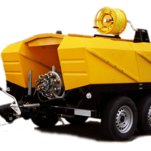 Flowplant trailer mounted drain jetting unit