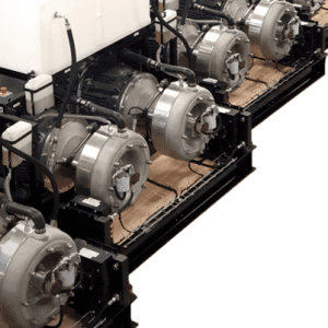 400 bar hot water high pressure pump skid