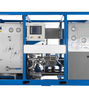 high flow hydrostatic test rig