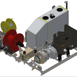 Flowplant 280 bar multi skid drain jetter