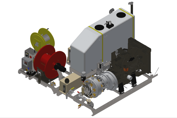 P Type Multi Skid Drain Jetter