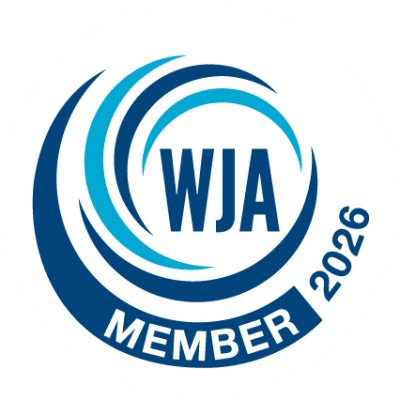 Logo to show membership of the WJA