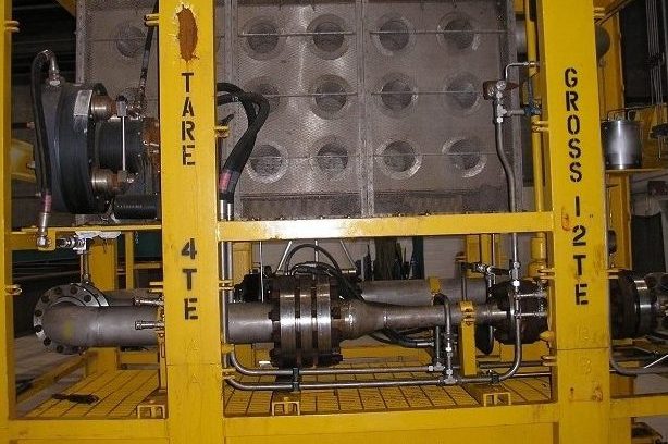 subsea high pressure hydrostatic test rig