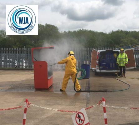 water jetter training, practical jetting courses using the WJA teaching system